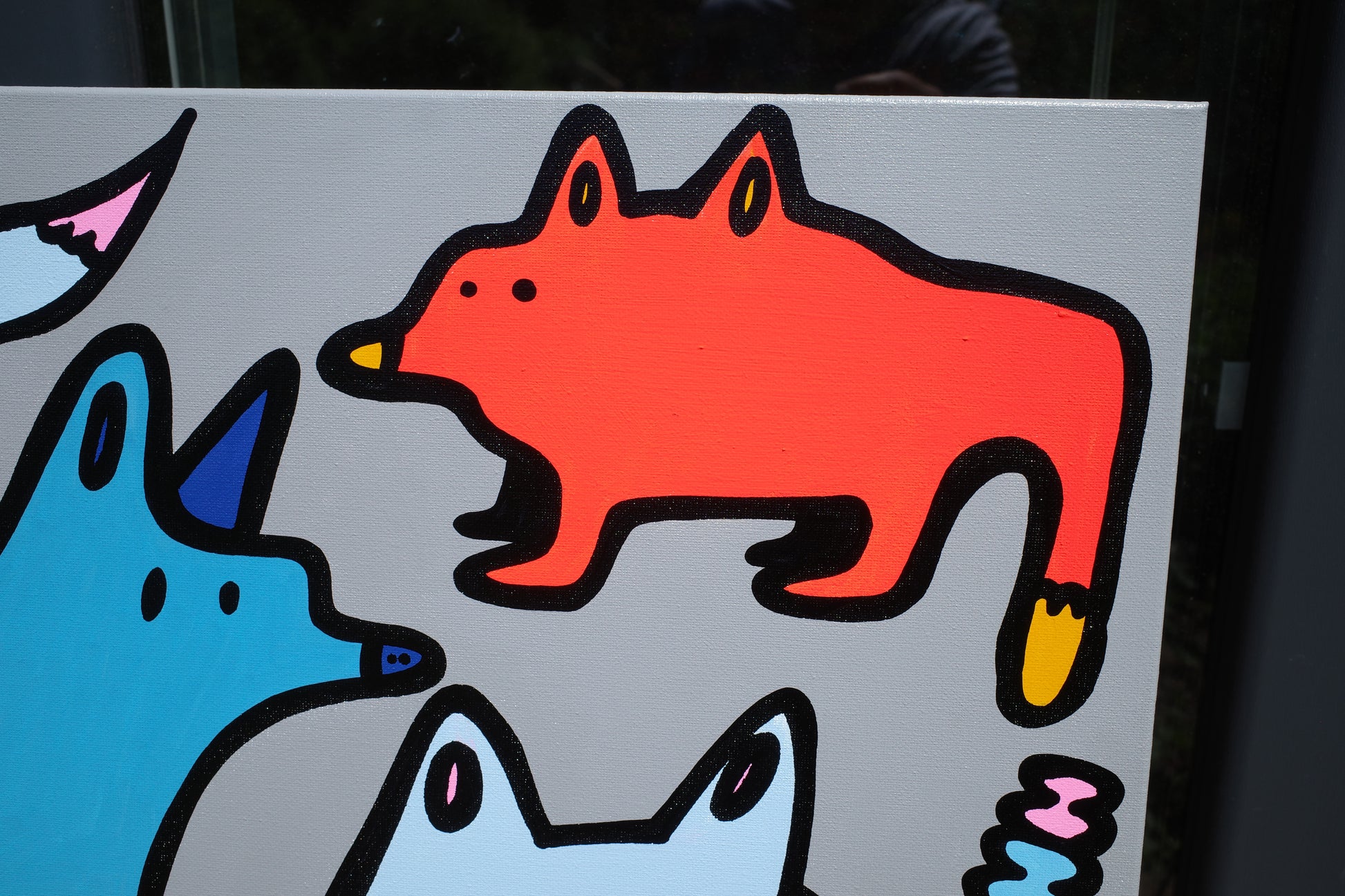 Six Foxes - Original Painting