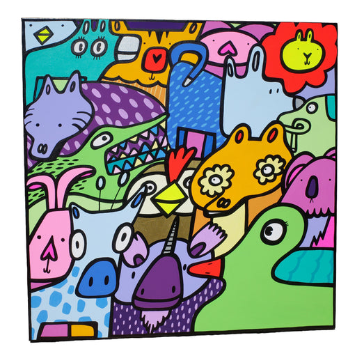 Barks & Roars - Original Painting