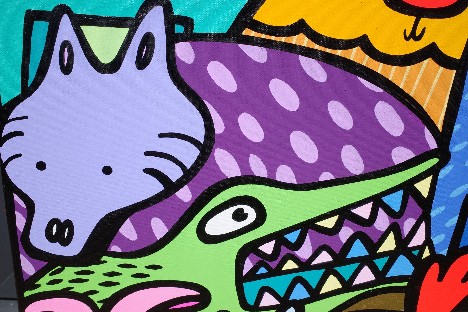 Barks & Roars - Original Painting