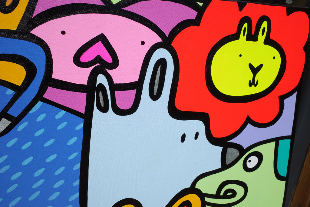 Barks & Roars - Original Painting