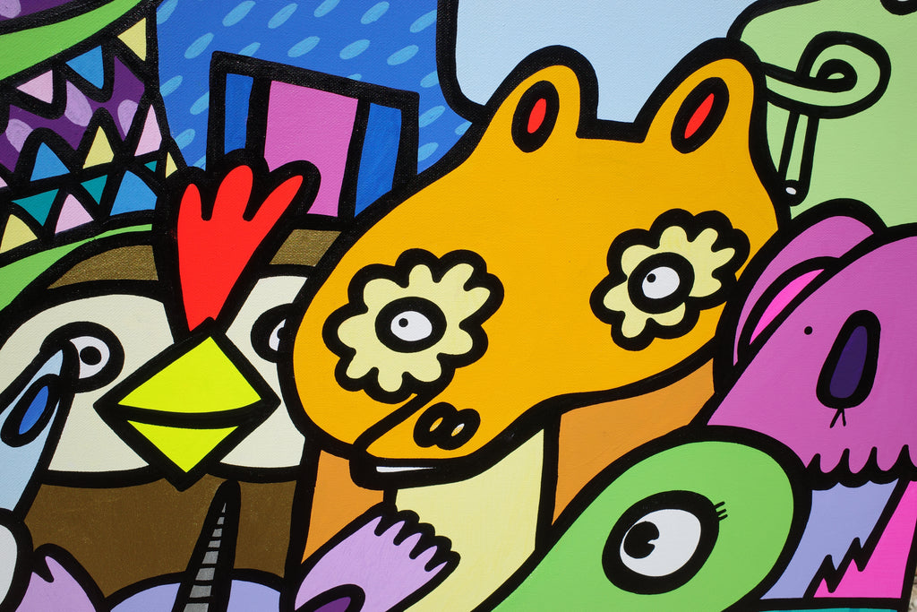 Barks & Roars - Original Painting