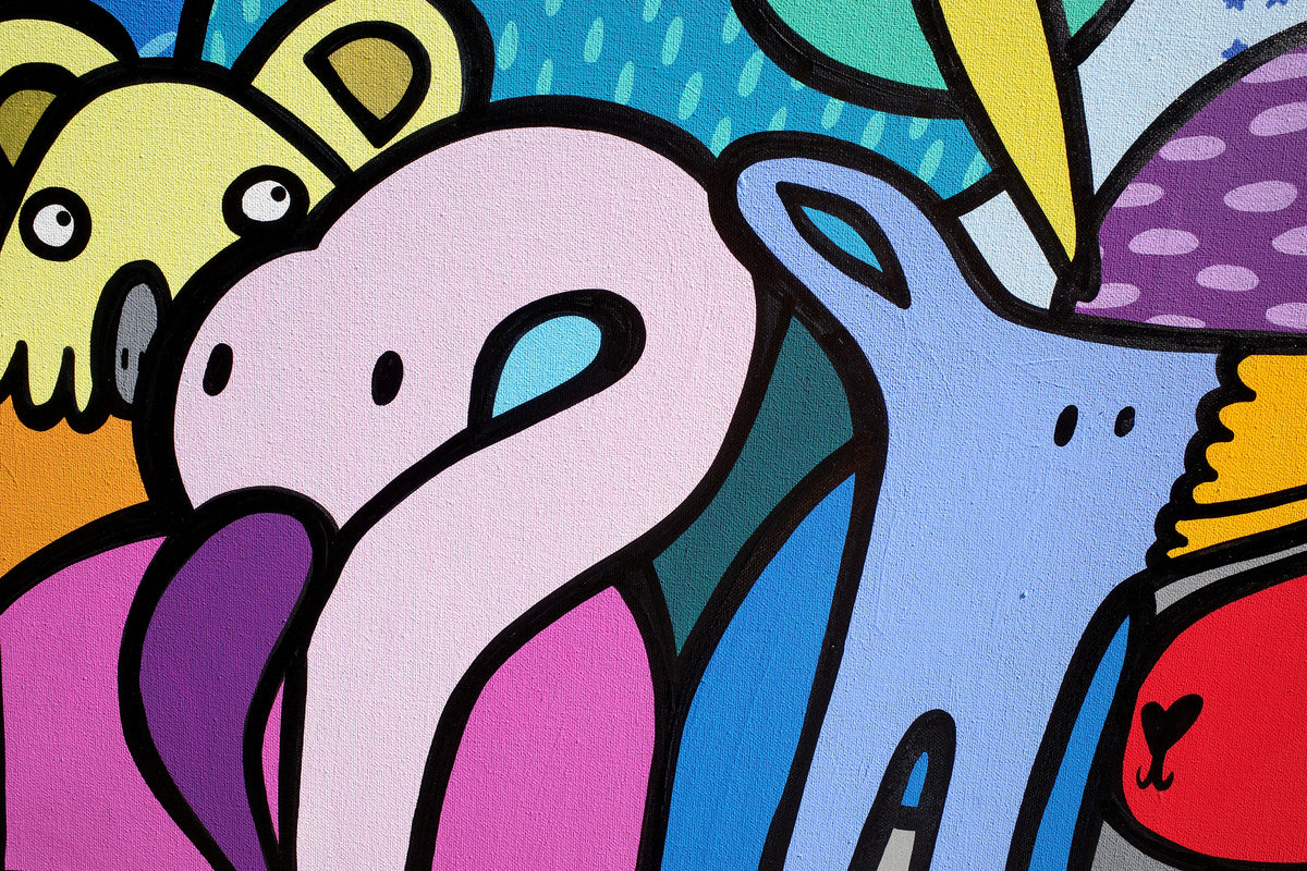 Serene Menagerie - Original Painting