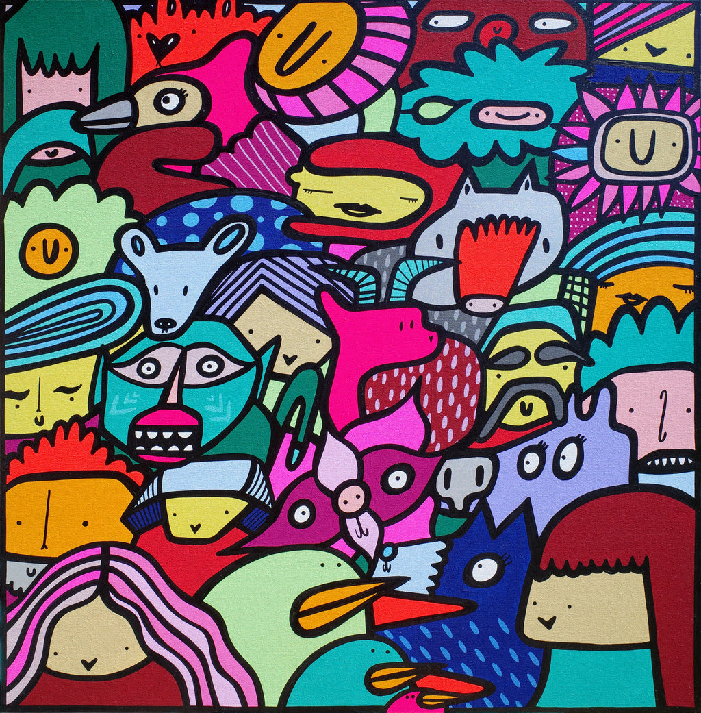 Red Sky Summer- Original Painting