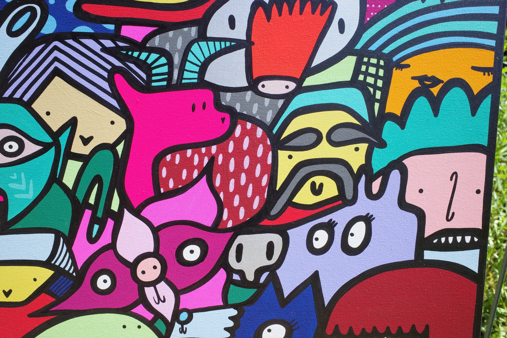 Red Sky Summer- Original Painting
