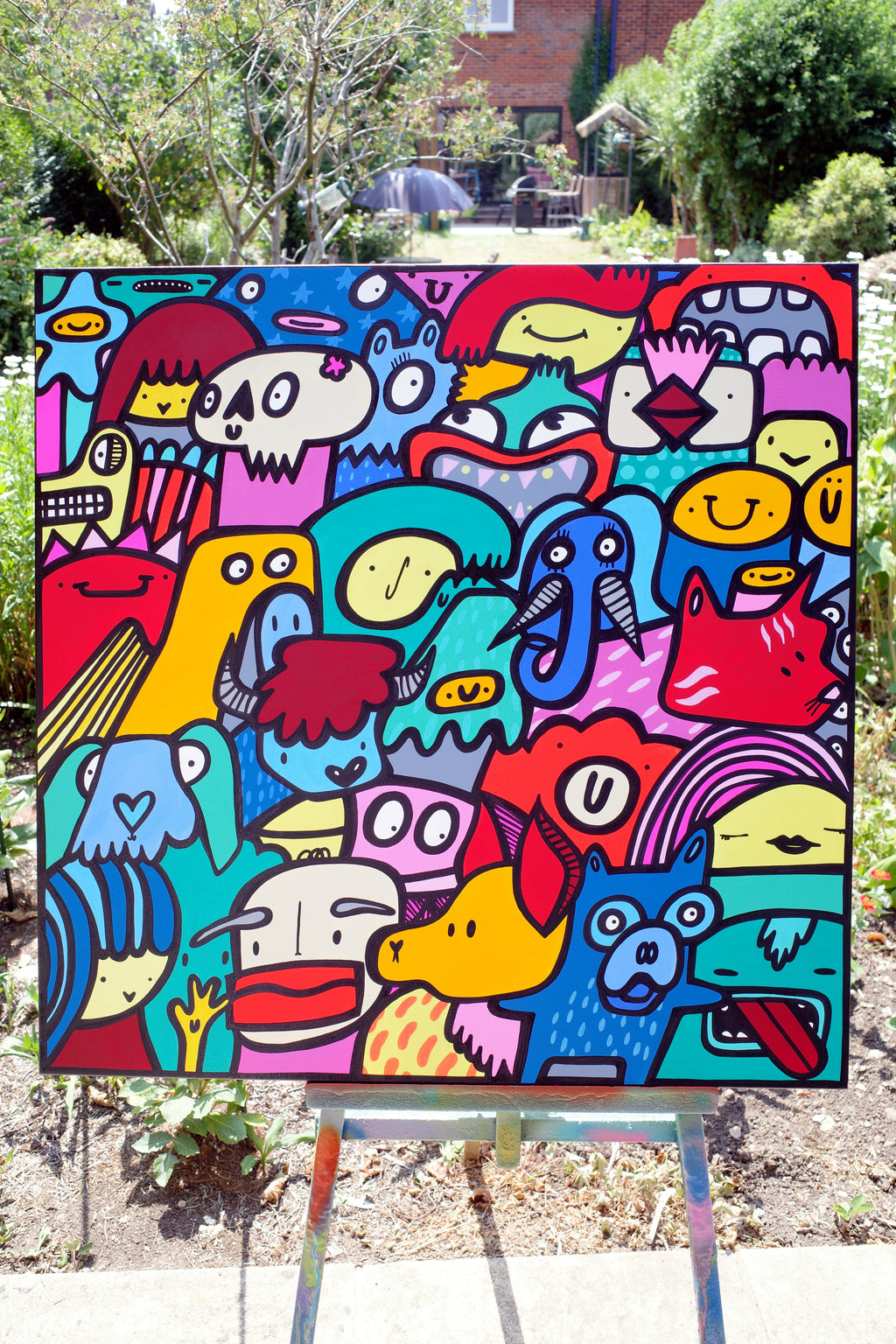 Walk Around The Neighbourhood- Original Painting