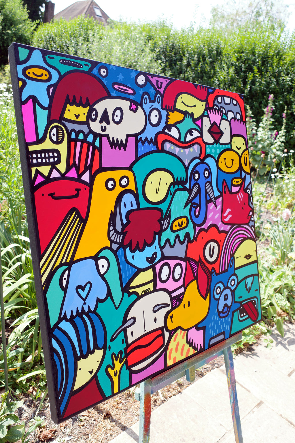 Walk Around The Neighbourhood- Original Painting
