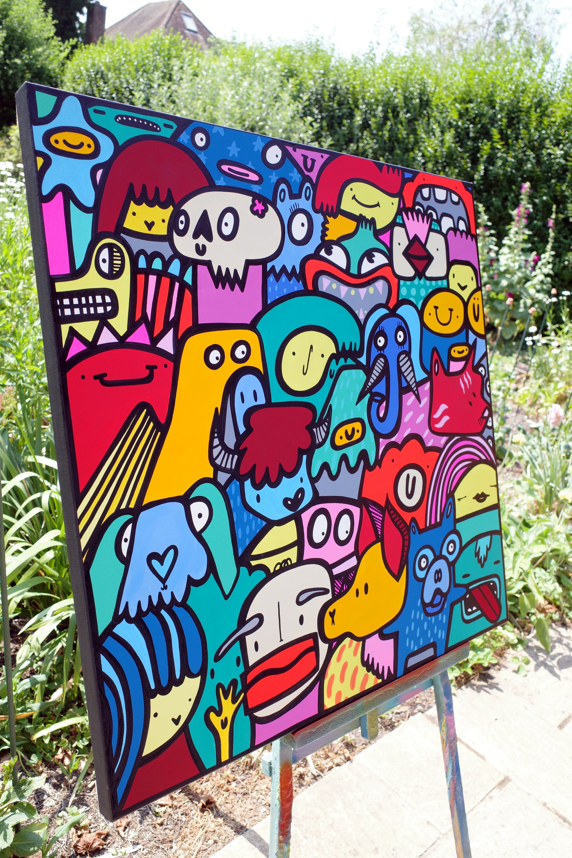 Walk Around The Neighbourhood- Original Painting