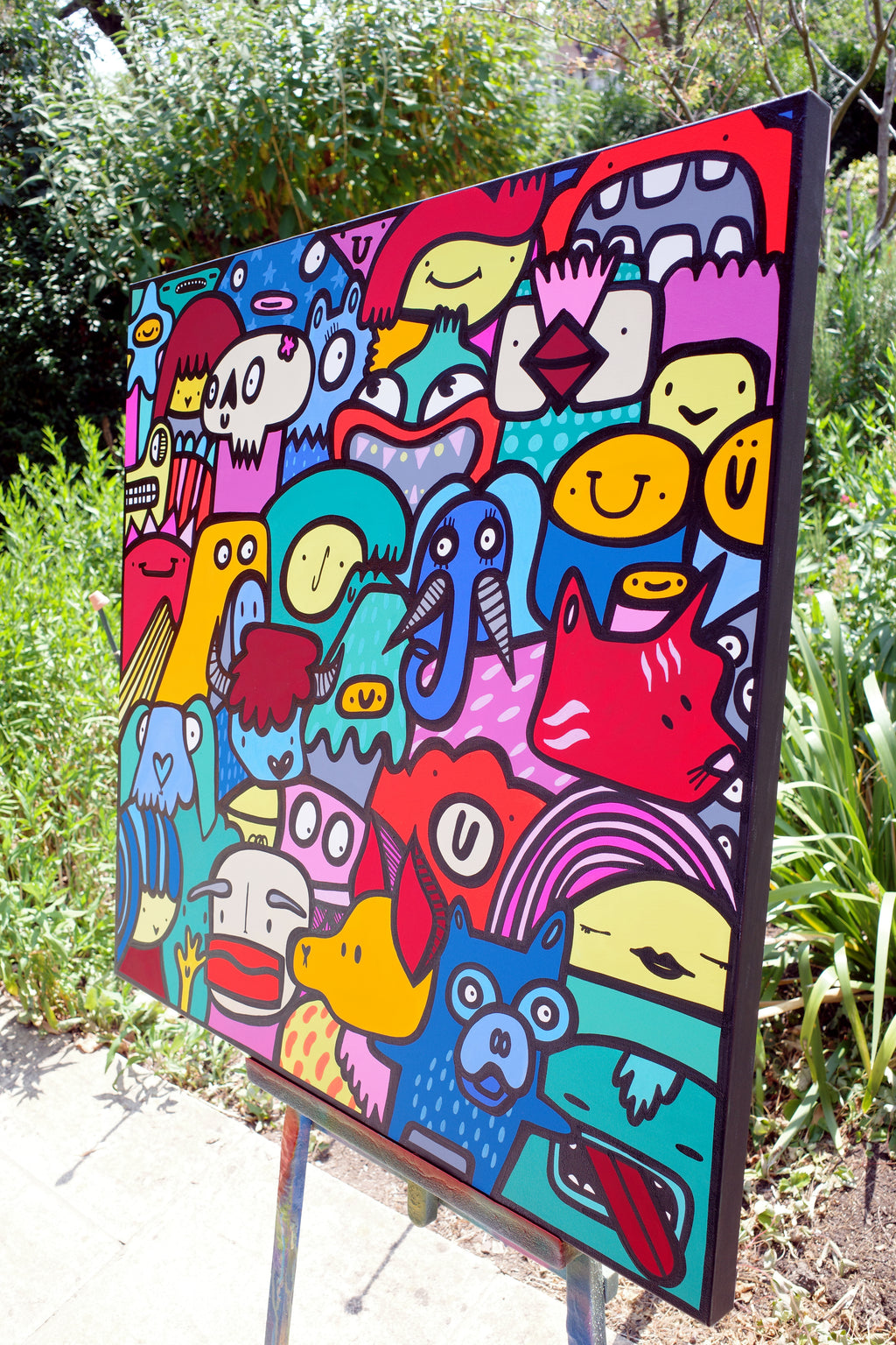 Walk Around The Neighbourhood- Original Painting