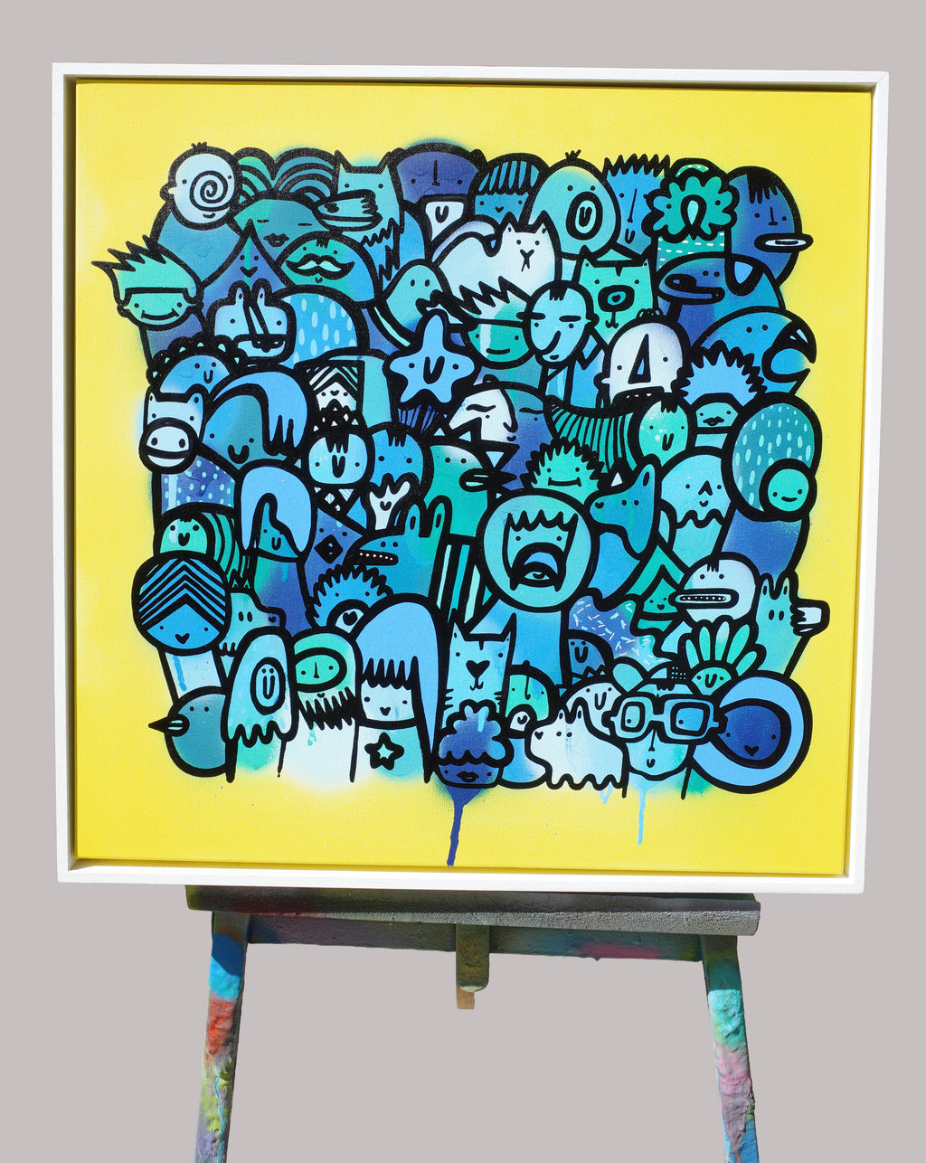 Out of the Blue - Original Painting
