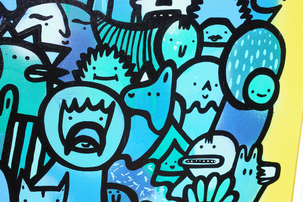 Out of the Blue - Original Painting