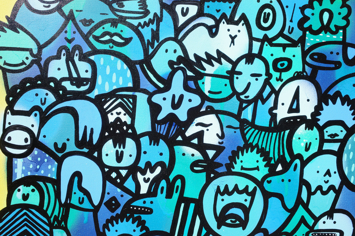 Out of the Blue - Original Painting