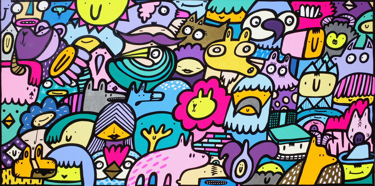 In The Middle - Original Painting