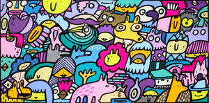 In The Middle - Original Painting
