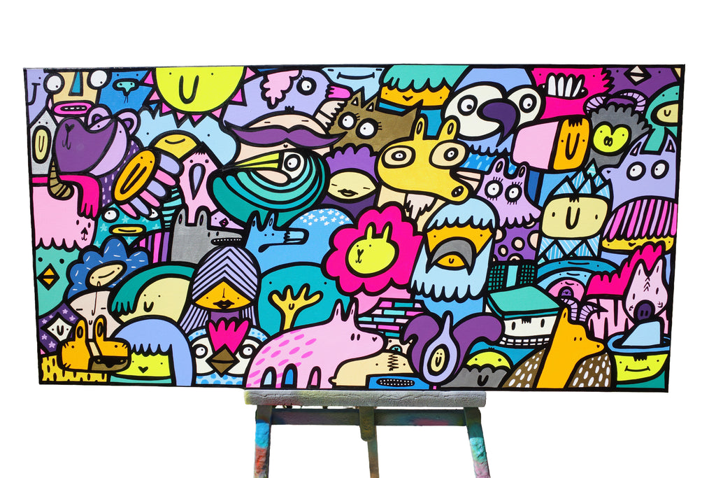In The Middle - Original Painting