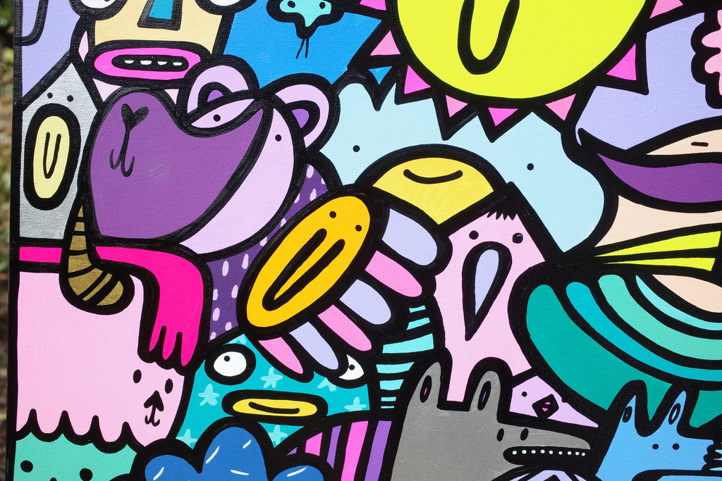 In The Middle - Original Painting