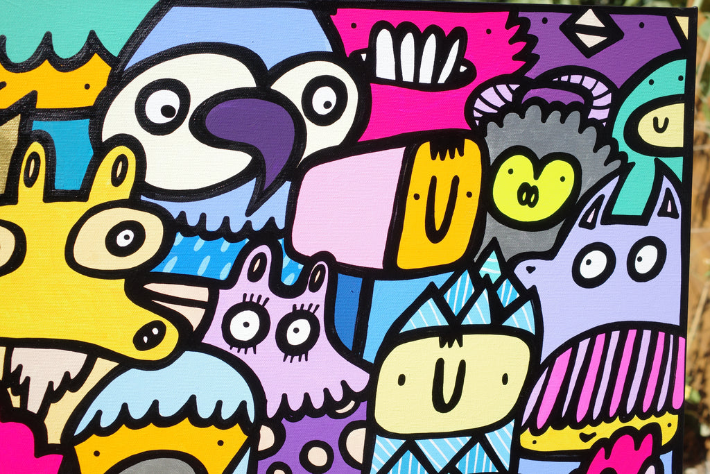 In The Middle - Original Painting