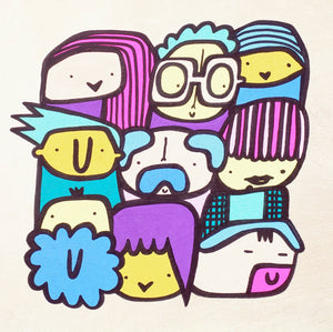 Small Hood - Original Painting on wood