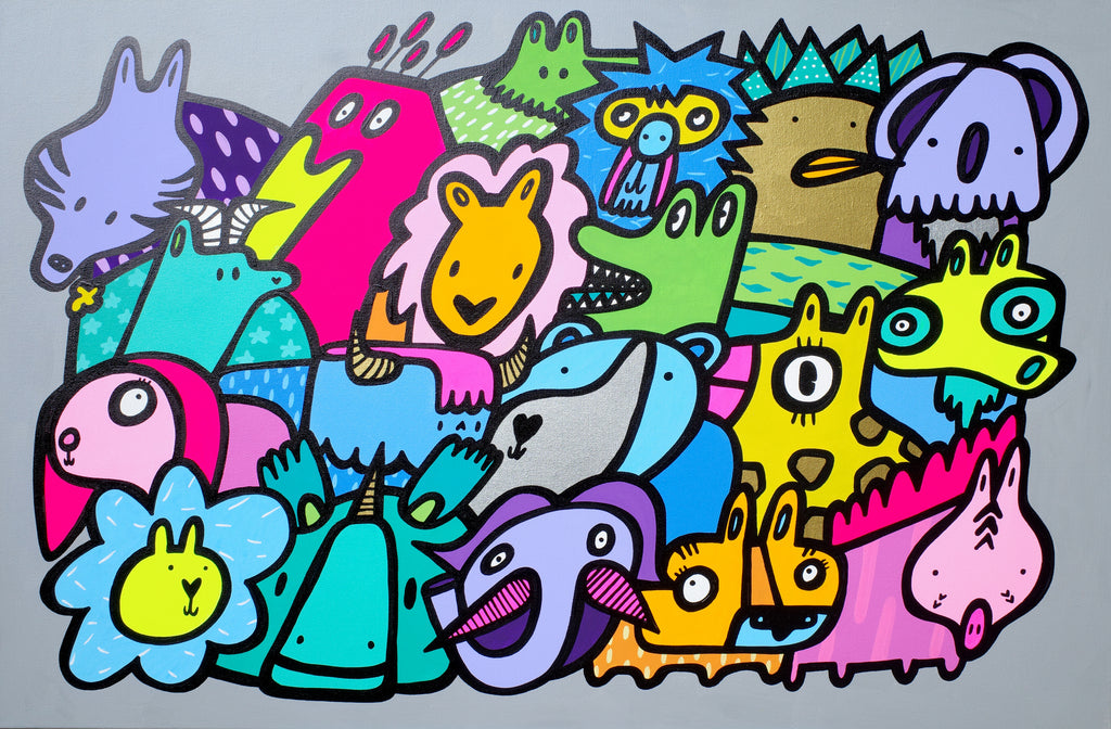 One of Every Animal - Original Painting