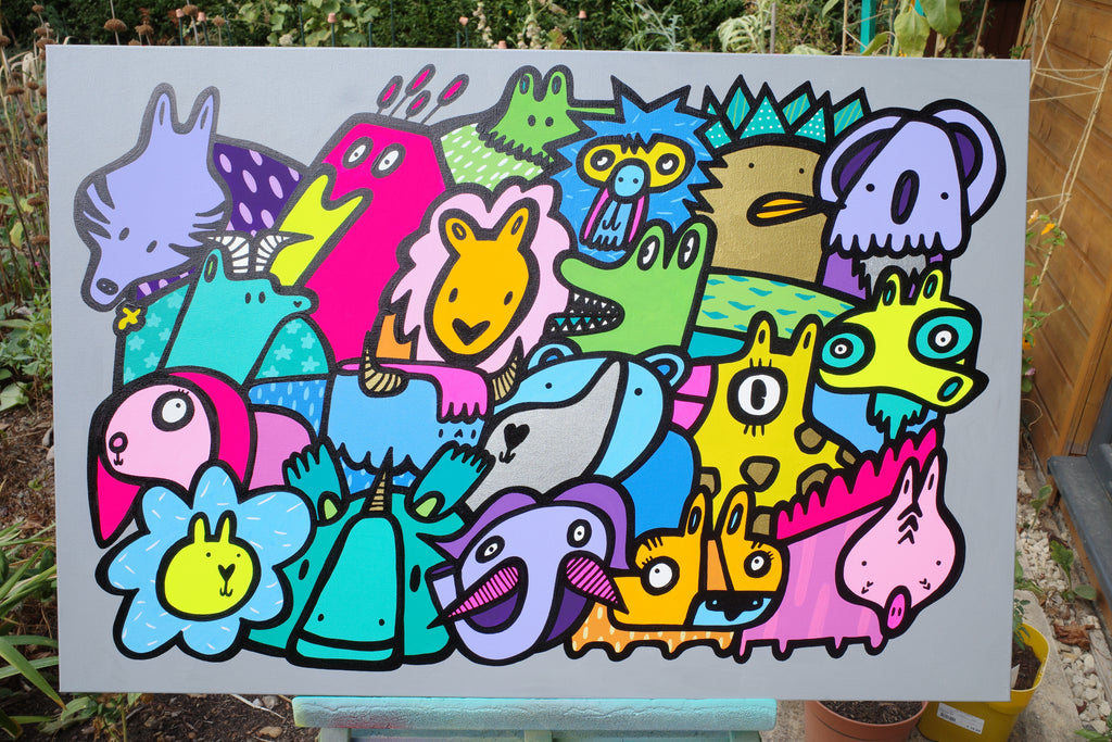 One of Every Animal - Original Painting