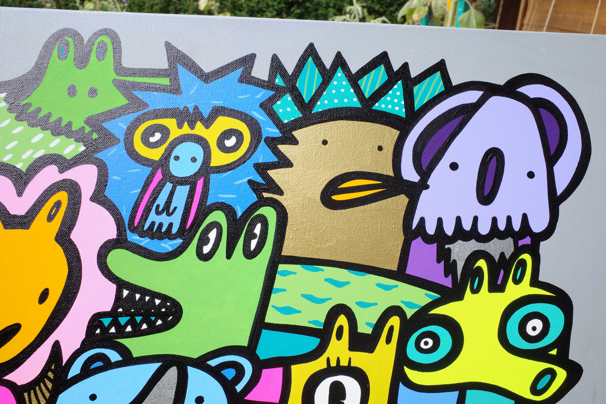 One of Every Animal - Original Painting