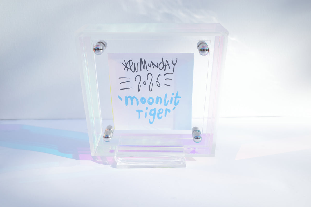 Moonlit Tiger - Framed Post-it Note