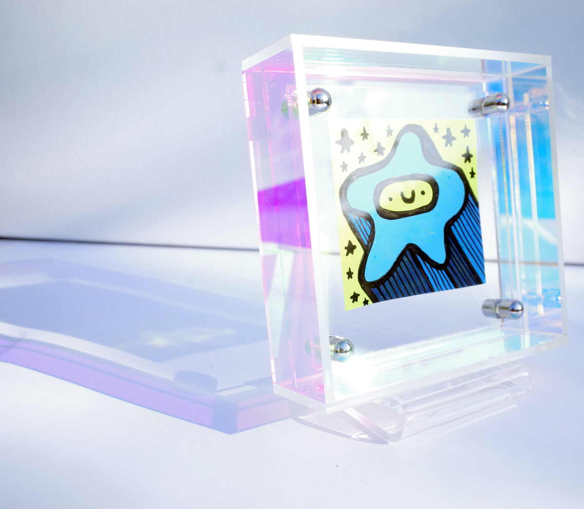 Shooting Star - Framed Post-it Note