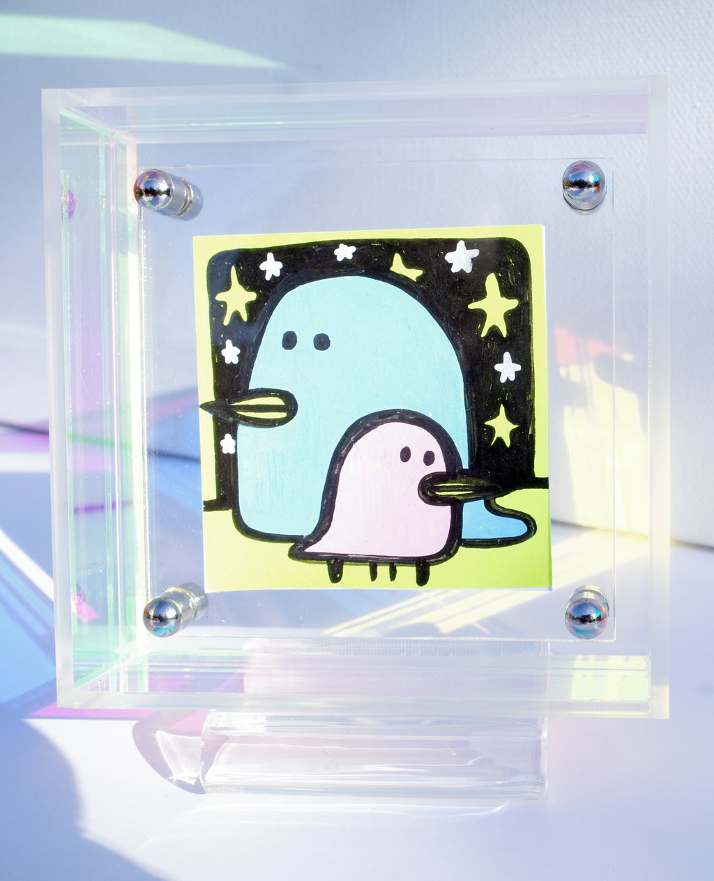 Star Gazers- Framed Post-it Note