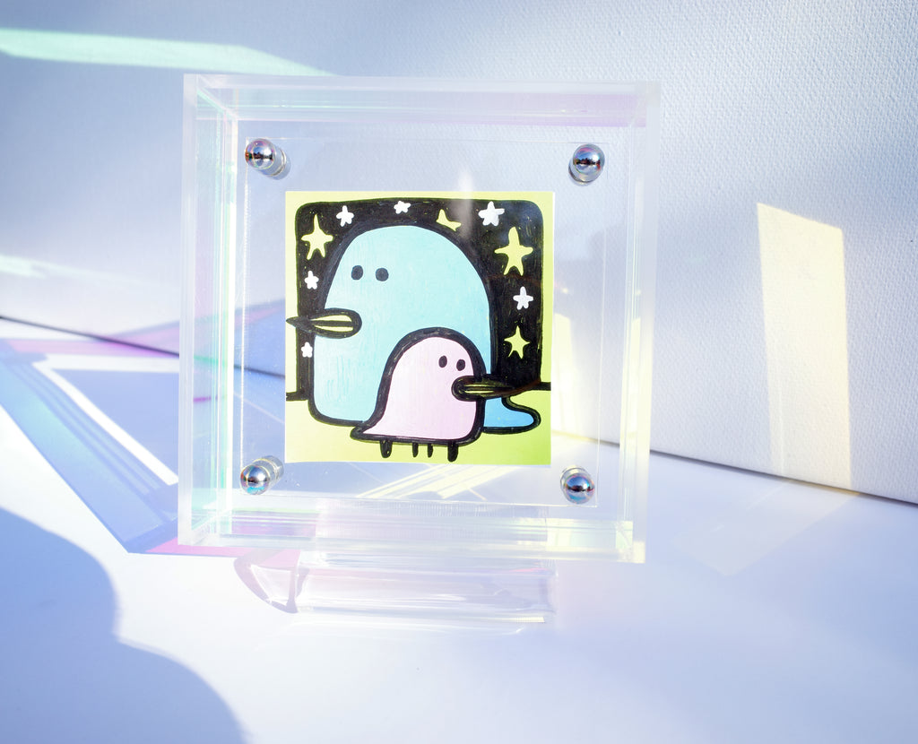Star Gazers- Framed Post-it Note