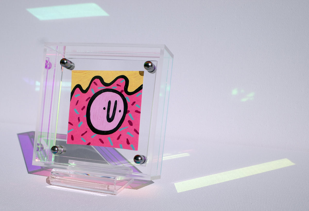 Sprinkles - Framed Post-it Note
