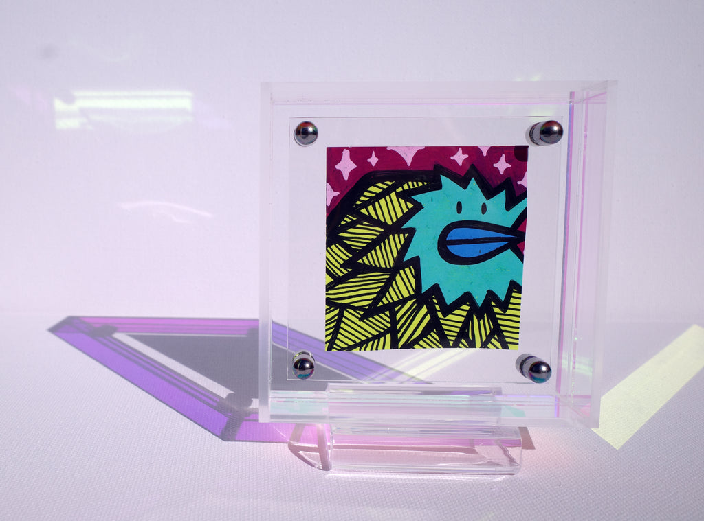 Night Owl - Framed Post-it Note