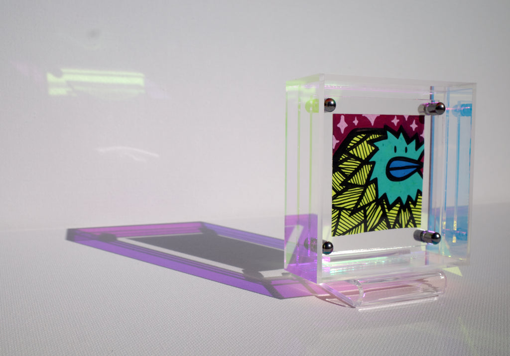 Night Owl - Framed Post-it Note