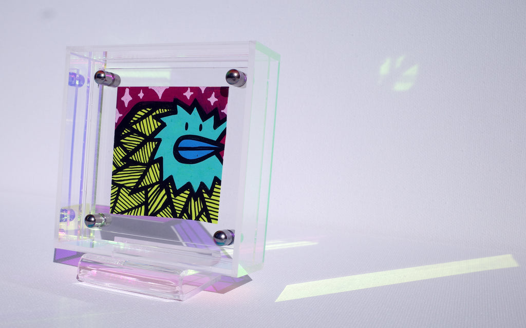 Night Owl - Framed Post-it Note