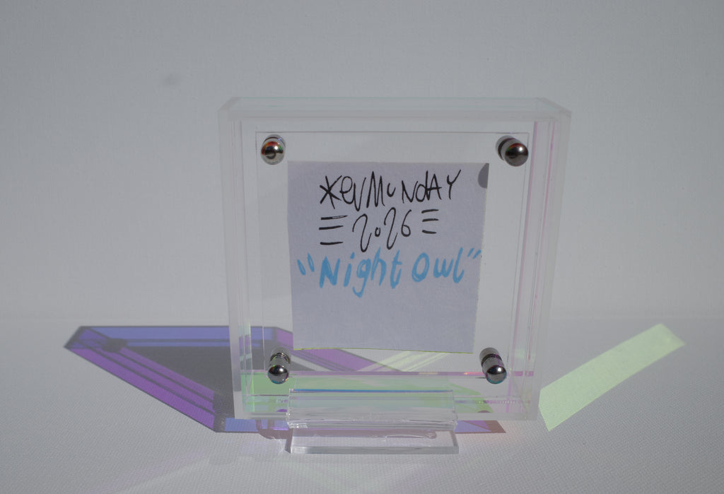 Night Owl - Framed Post-it Note