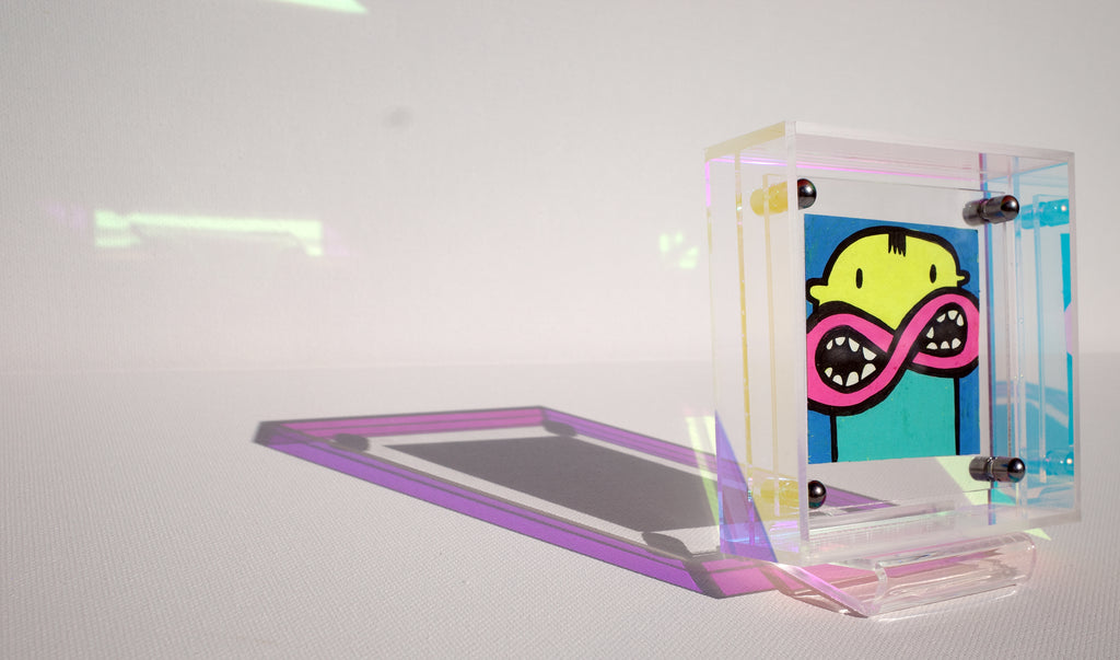 Tongue Tied - Framed Post-it Note