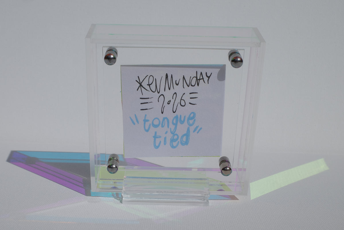 Tongue Tied - Framed Post-it Note