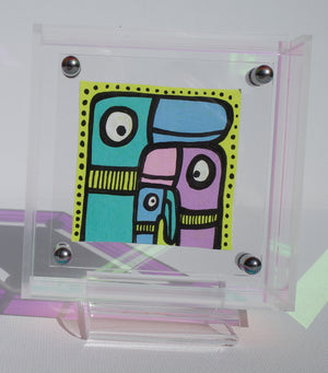 Hook a Duck - Framed Post-it Note