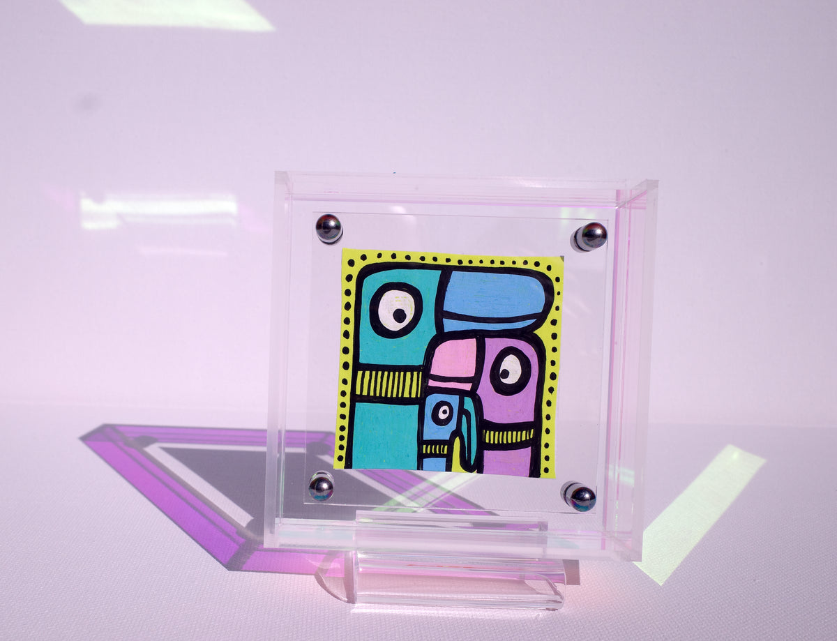 Hook a Duck - Framed Post-it Note