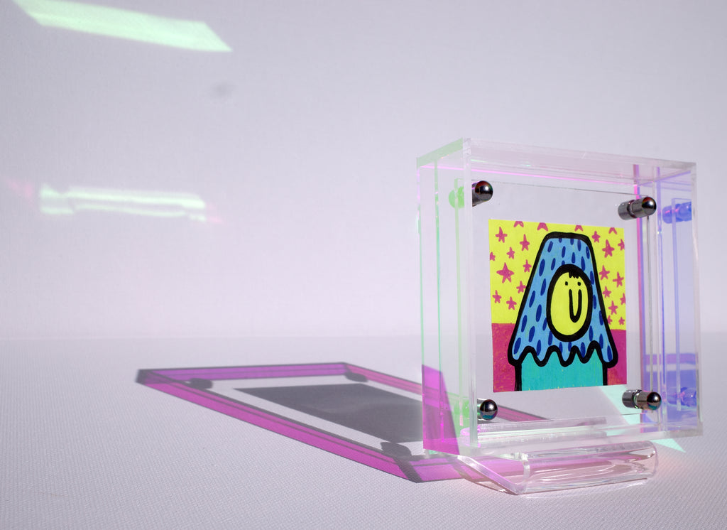 Bucket Hat - Framed Post-it Note