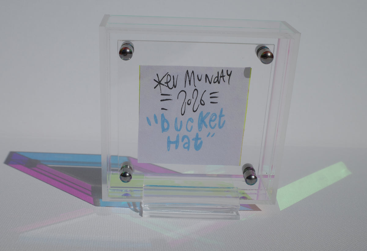 Bucket Hat - Framed Post-it Note