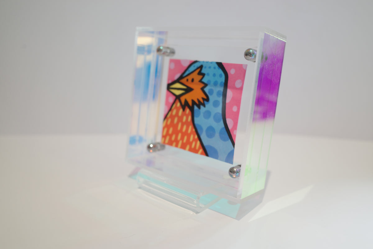 The King Fisher - Framed Post-it Note
