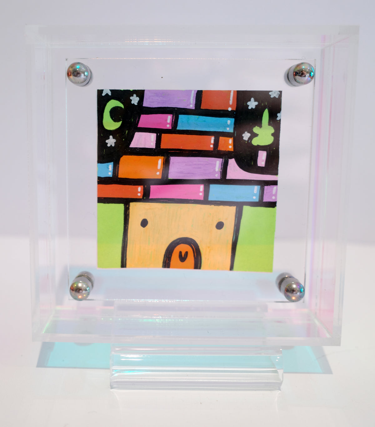 Happy Home - Framed Post-it Note