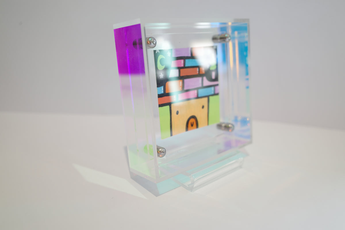 Happy Home - Framed Post-it Note
