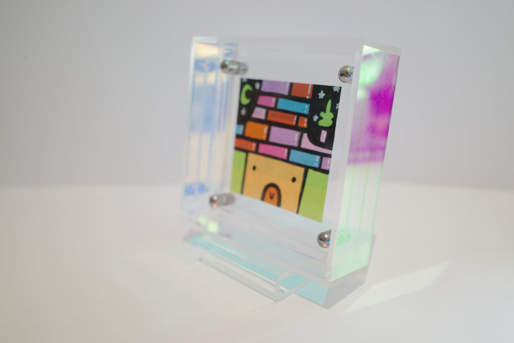Happy Home - Framed Post-it Note