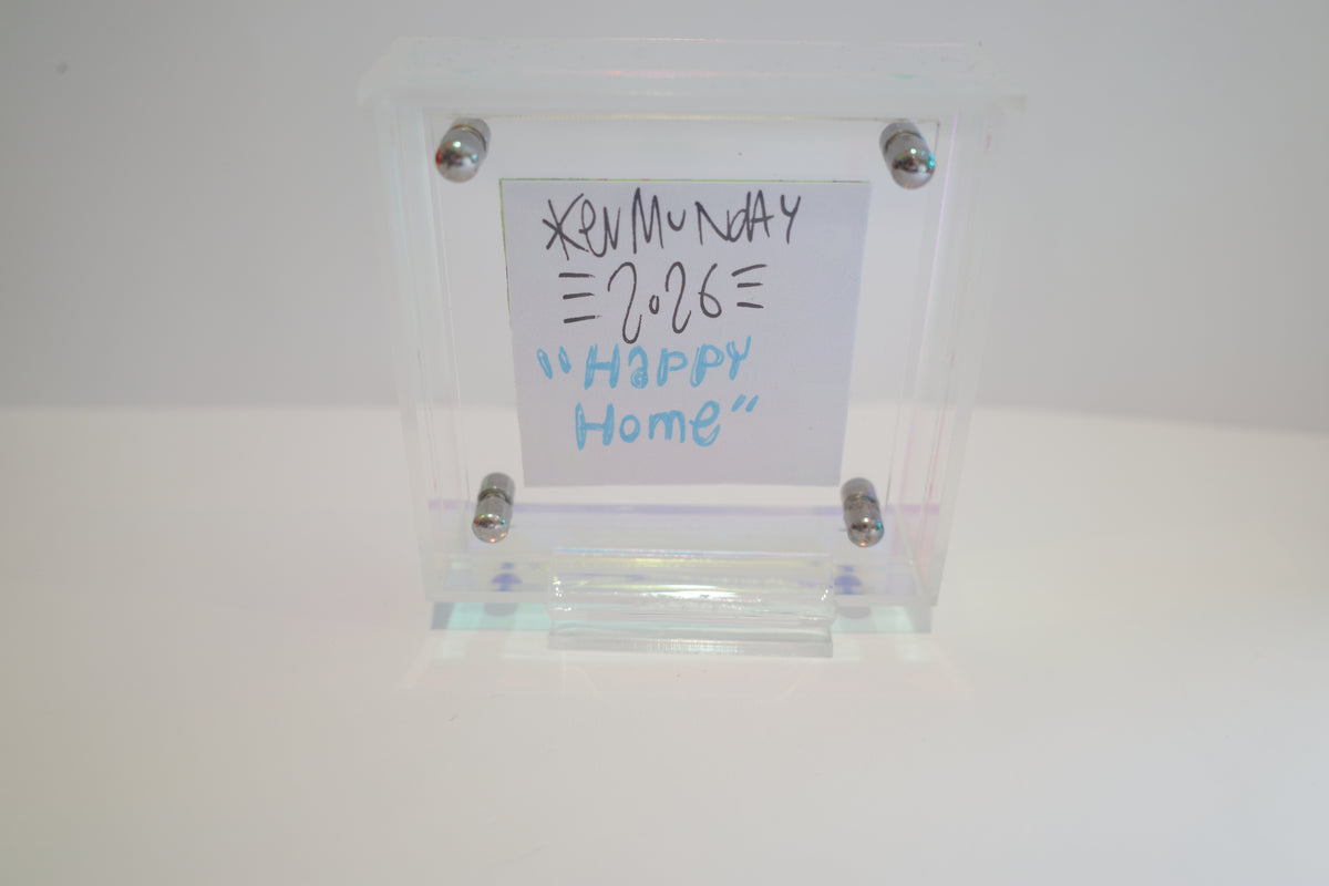 Happy Home - Framed Post-it Note