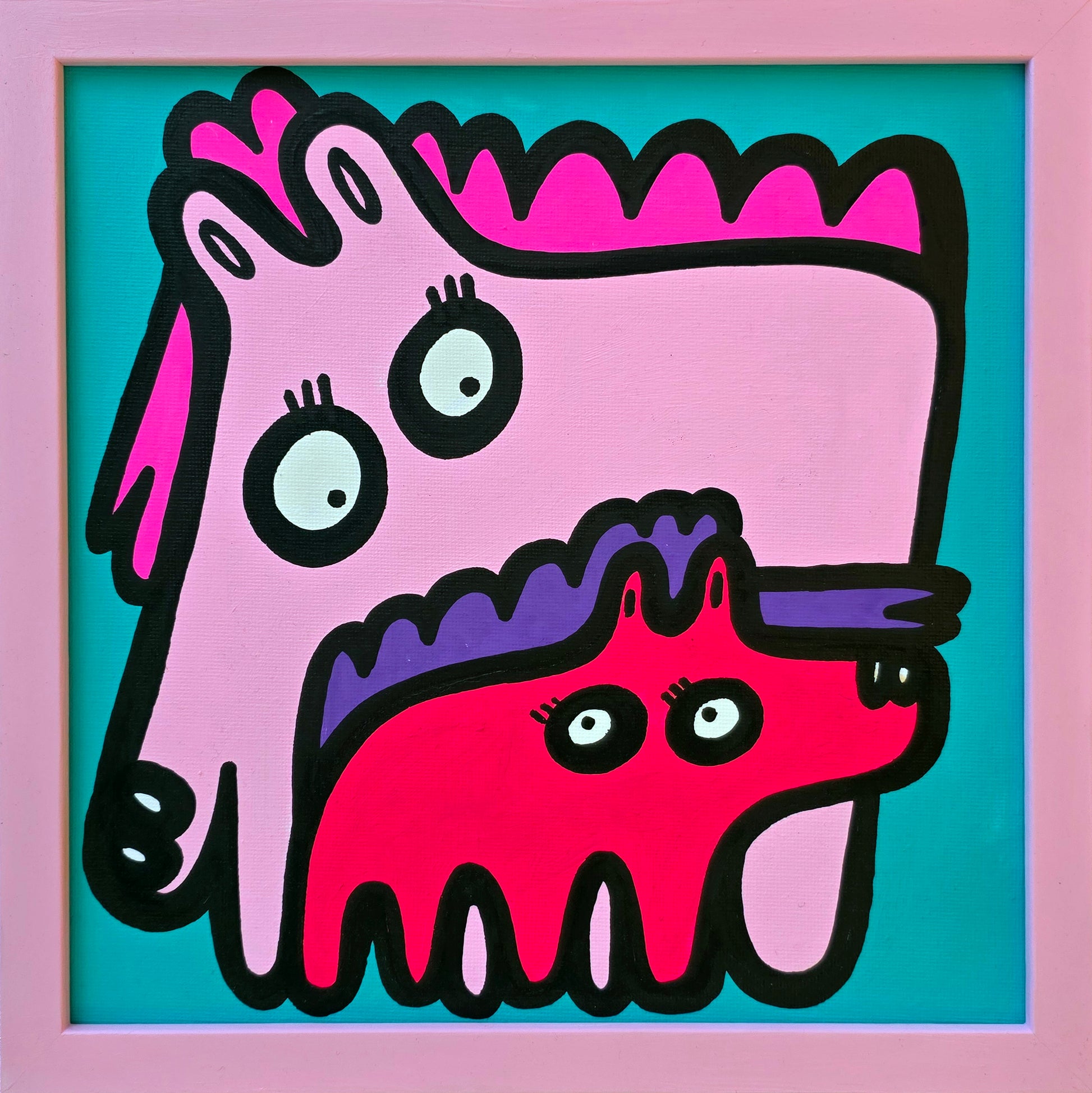 Parents - Ponies - Original Painting