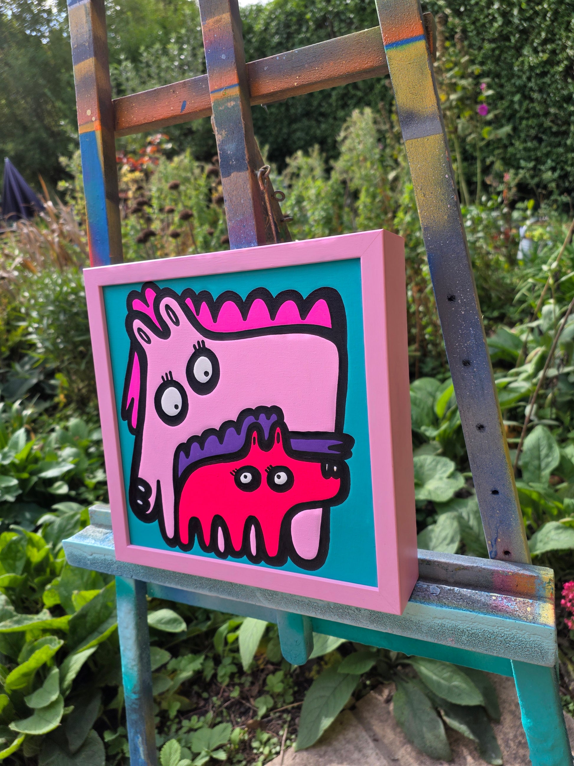 Parents - Ponies - Original Painting