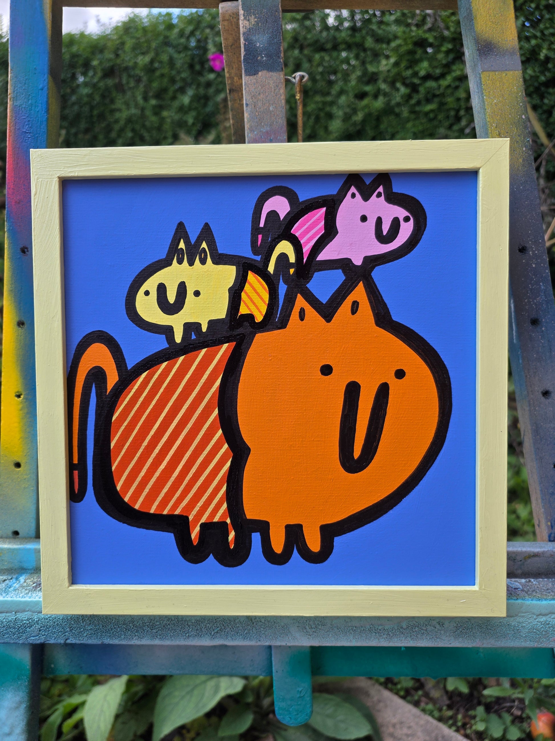 Parents - Cats - Original Painting