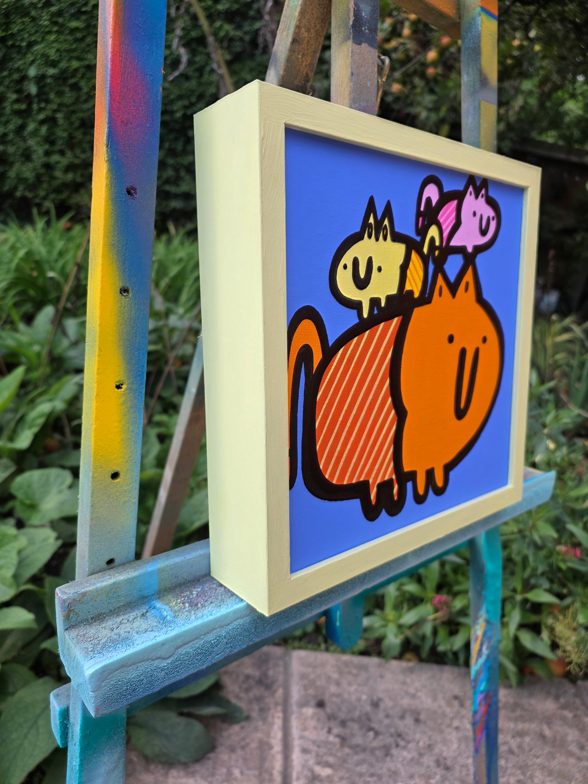 Parents - Cats - Original Painting