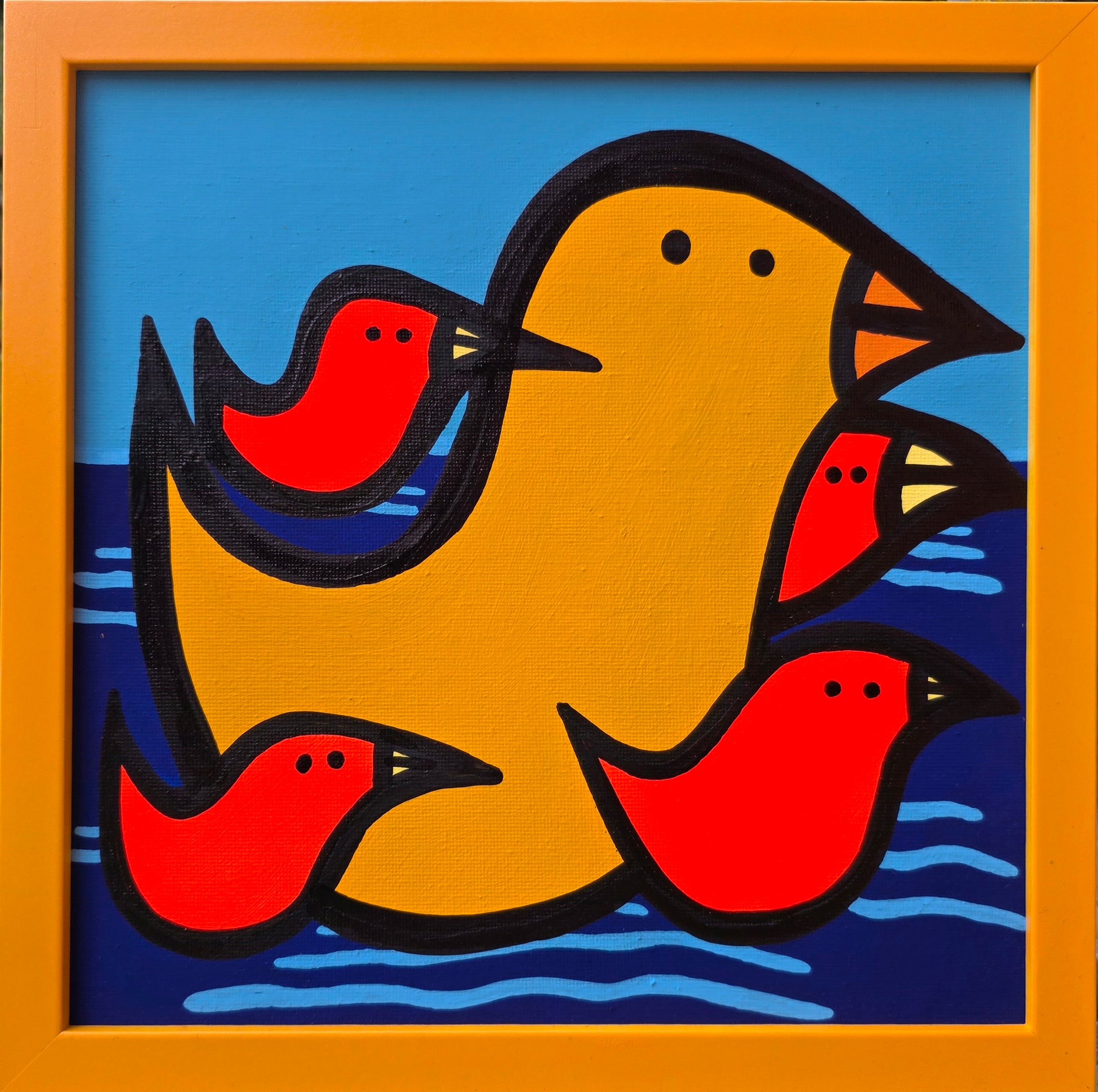 Parents - Ducks - Original Painting