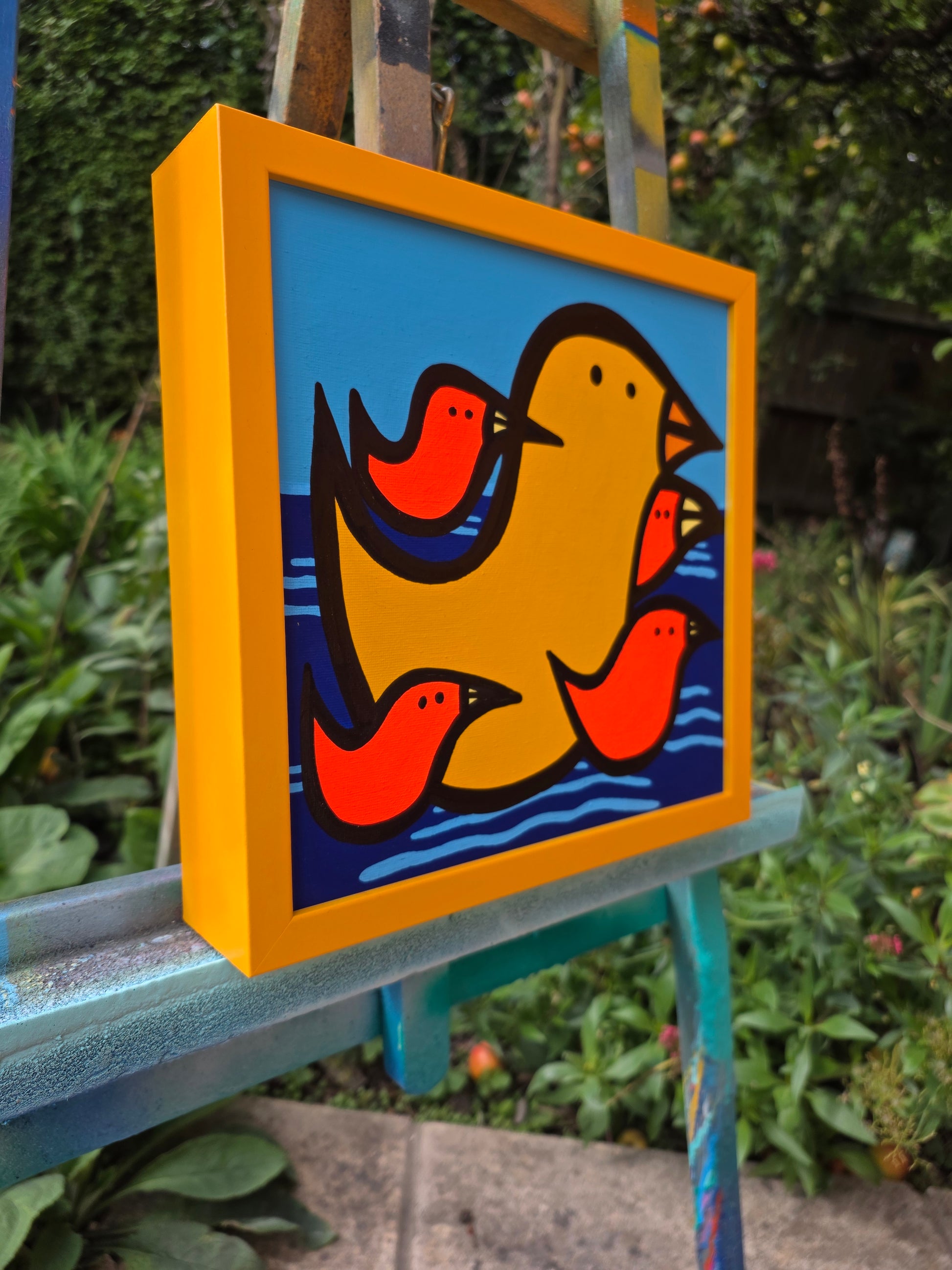 Parents - Ducks - Original Painting